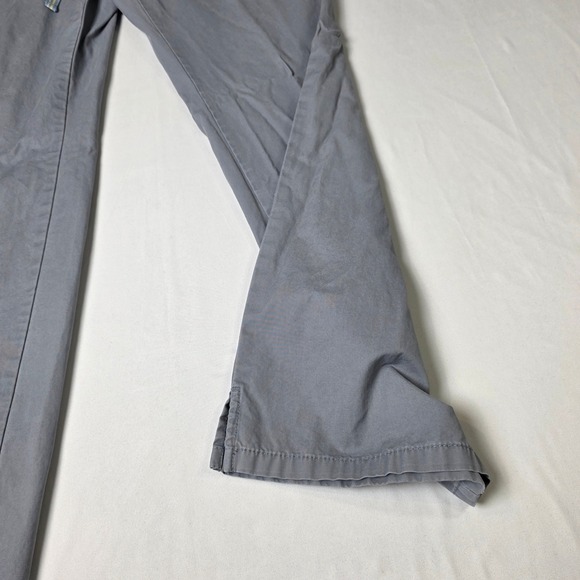 Old Navy Just Below Waist Drawstring Womens 8 Straight Leg Chino Khaki Pants - Picture 6 of 9